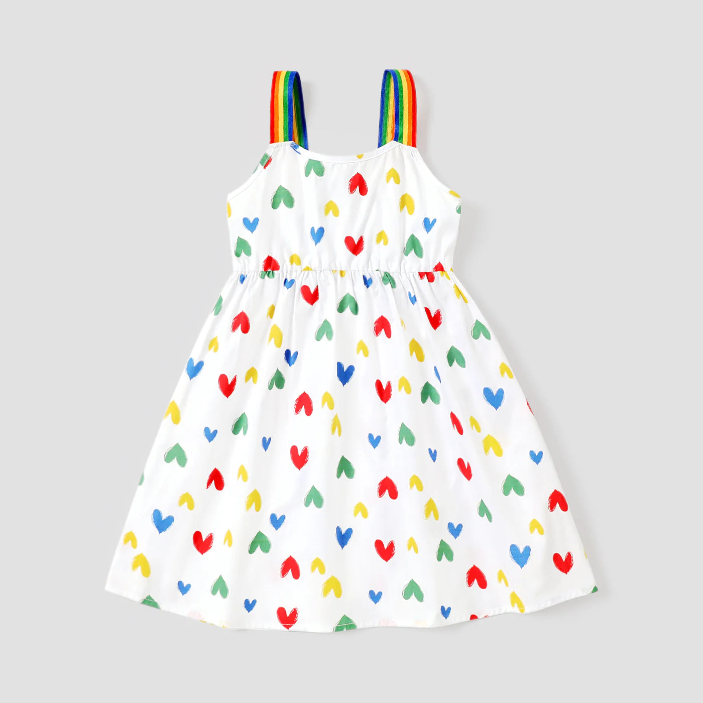 RAINBOW HEART DRESS