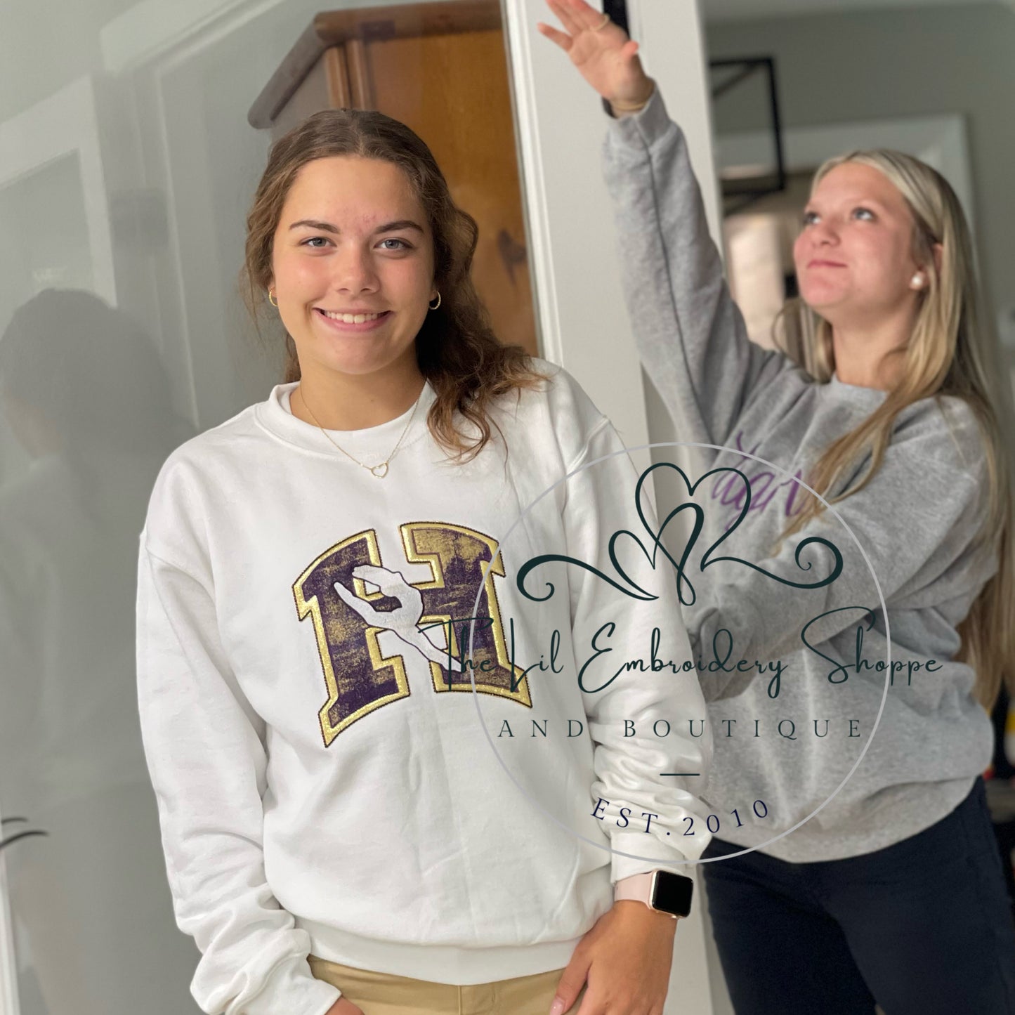 HHS {applique logo} HI-STEPPER SWEATSHIRT