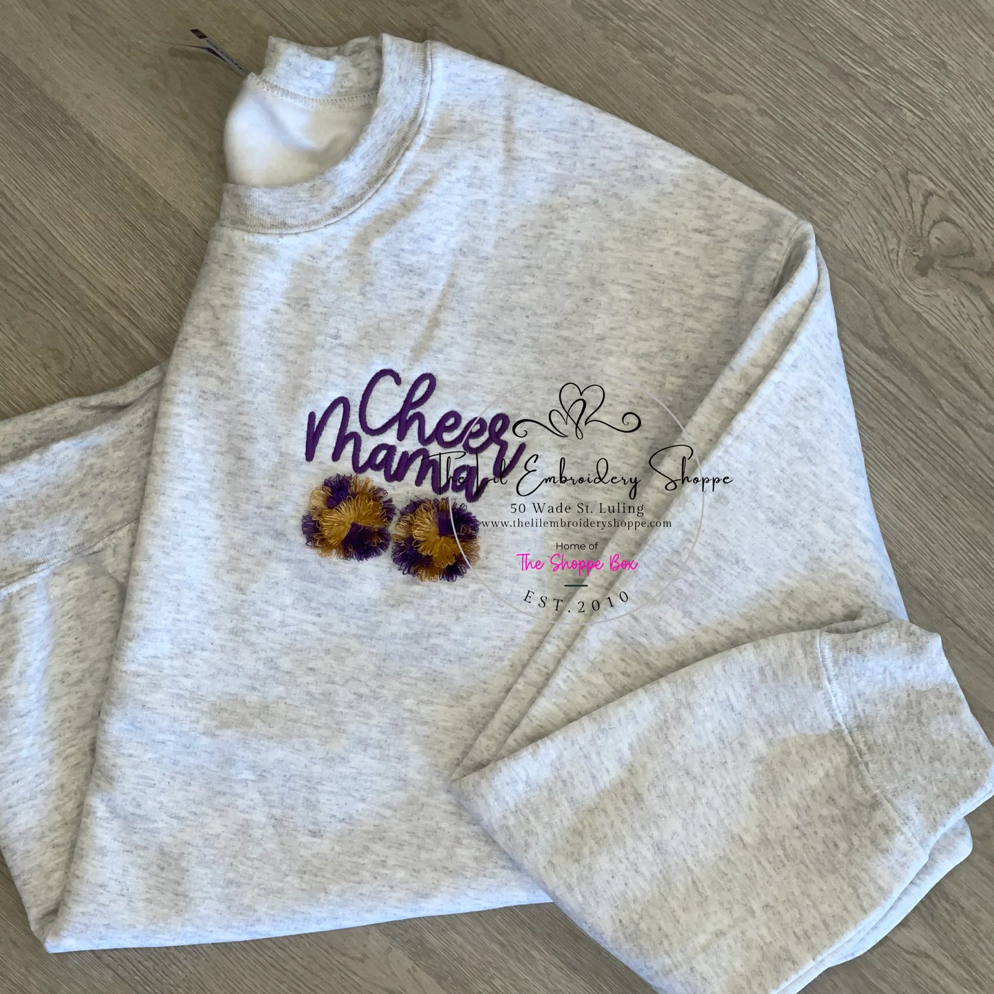 CHEER MAMA POCKET SWEATSHIRT (you pick the colors)