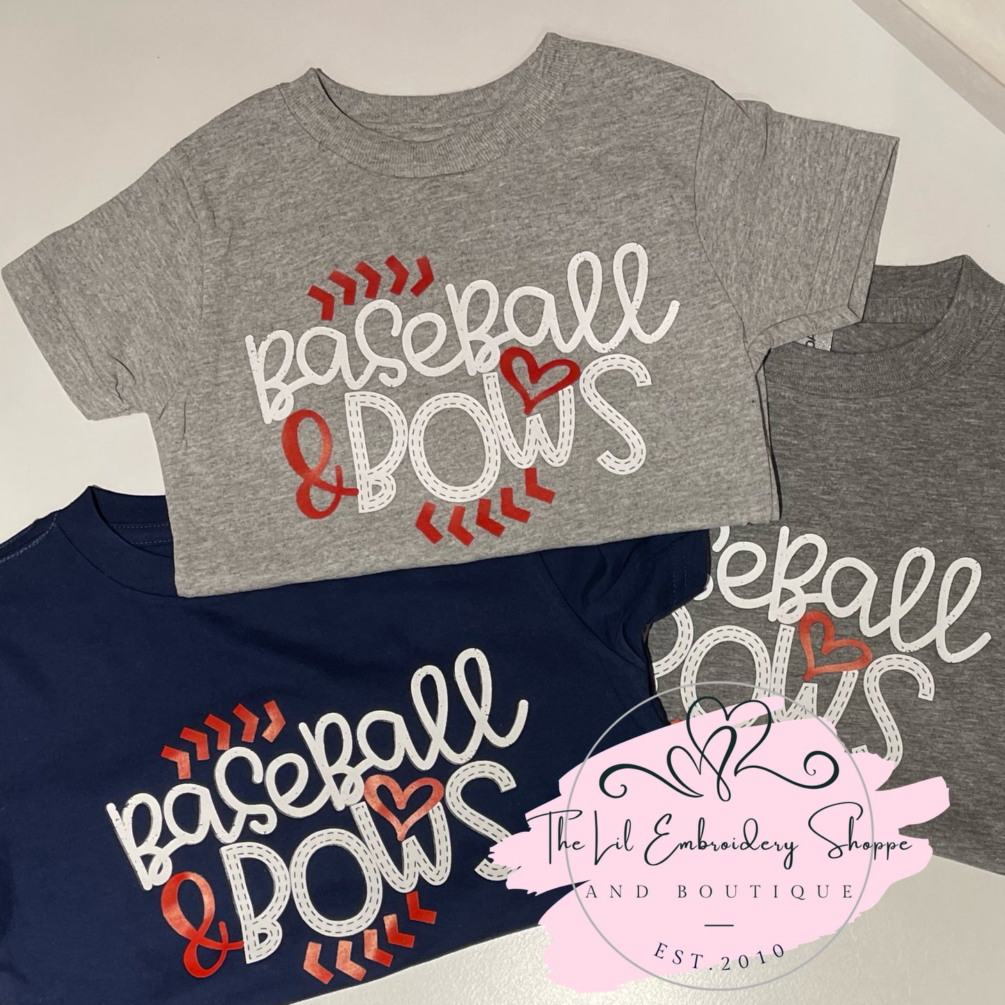 BASEBALL & BOWS TEE