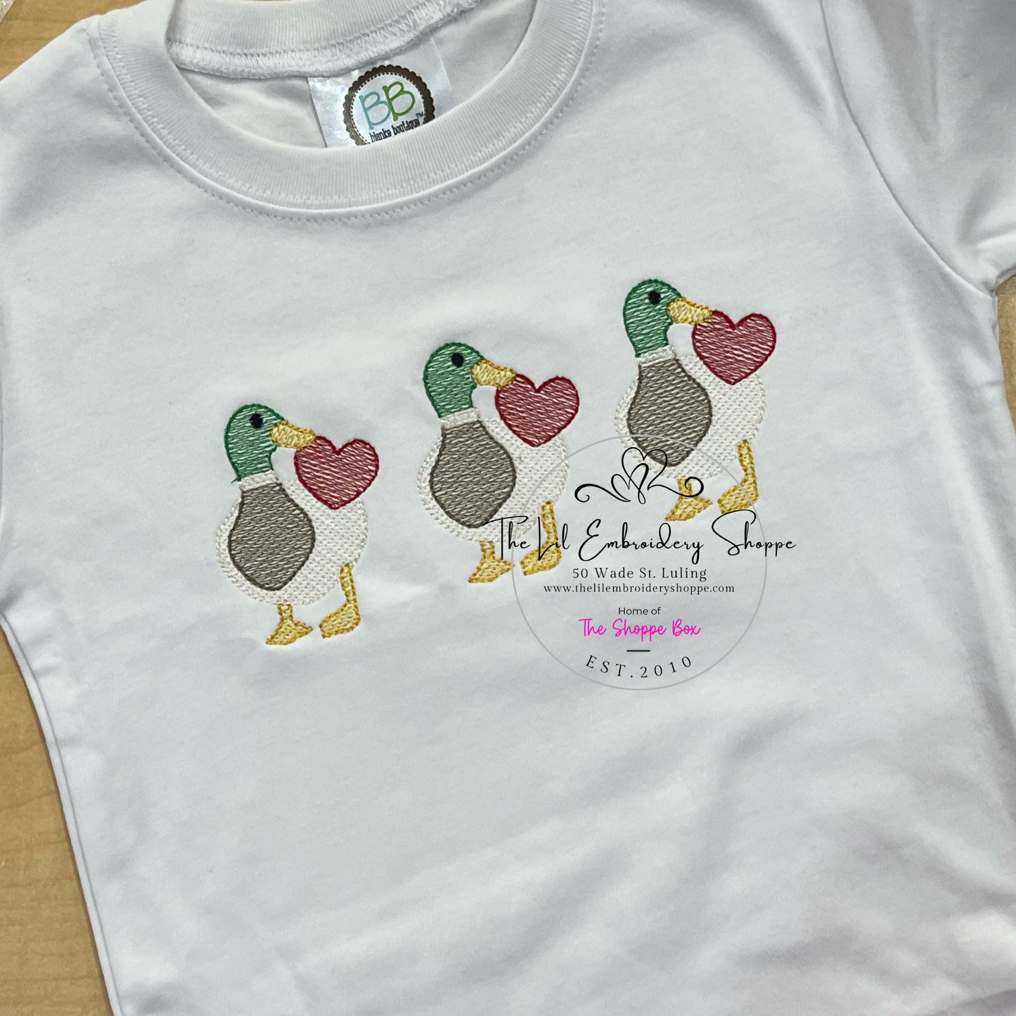 MALLARD VALENTINE'S DAY SHIRT