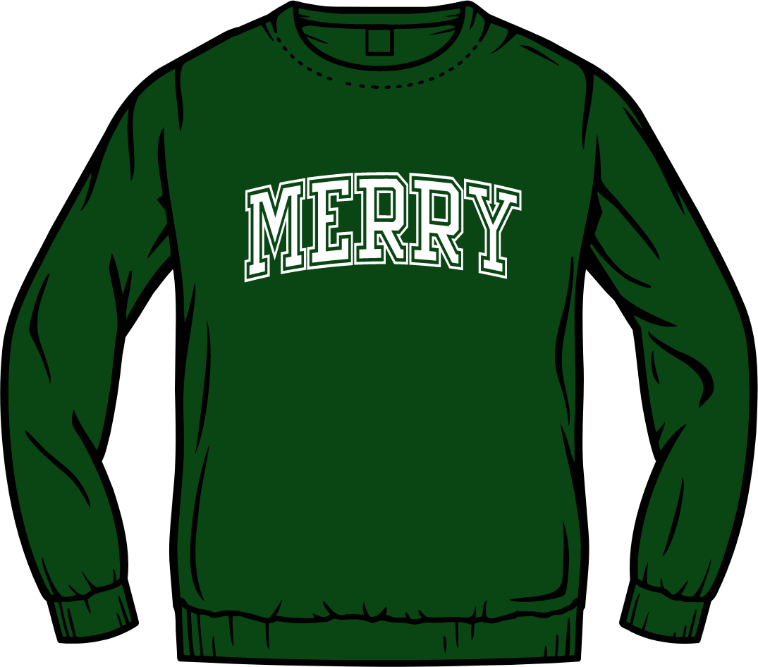 MERRY - COMFORT COLORS - PUFF SCREEN PRINT