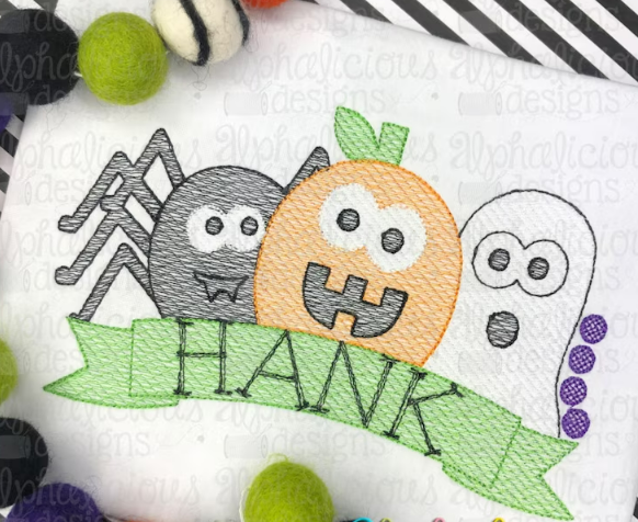 SPIDER PUMPKIN GHOST SET