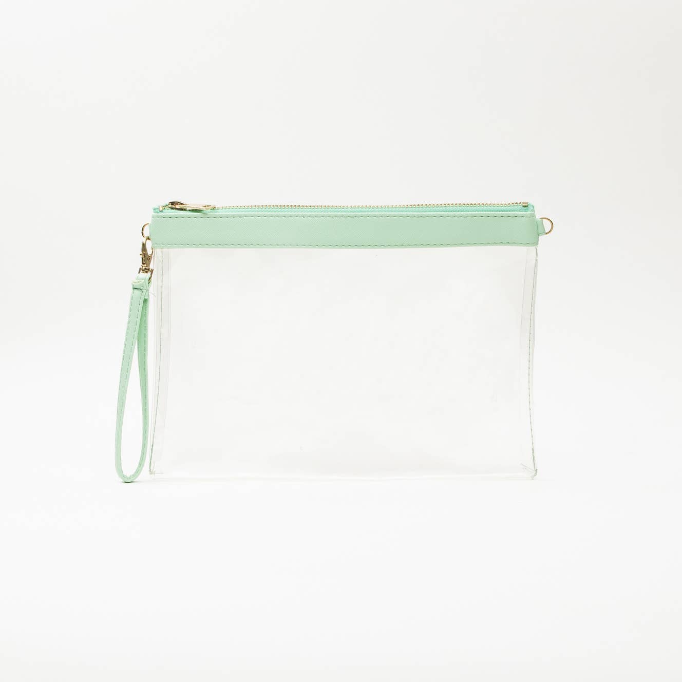 CLEAR TRAVEL BAG: GRAY