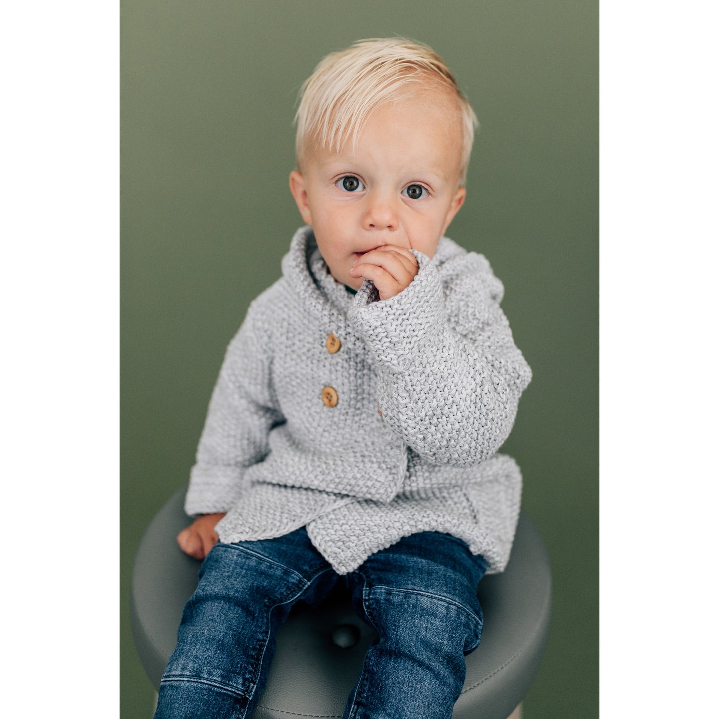 CROCHET KNIT HOODIE