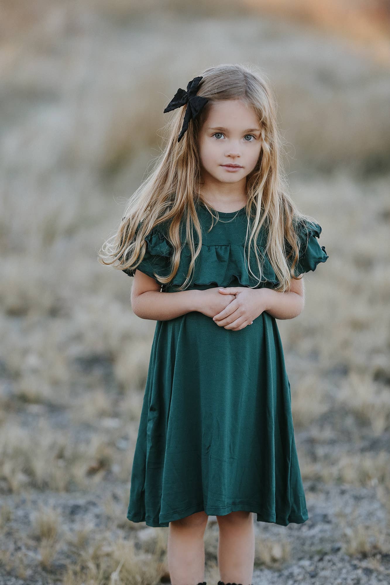 Posey Hunter Green Dress