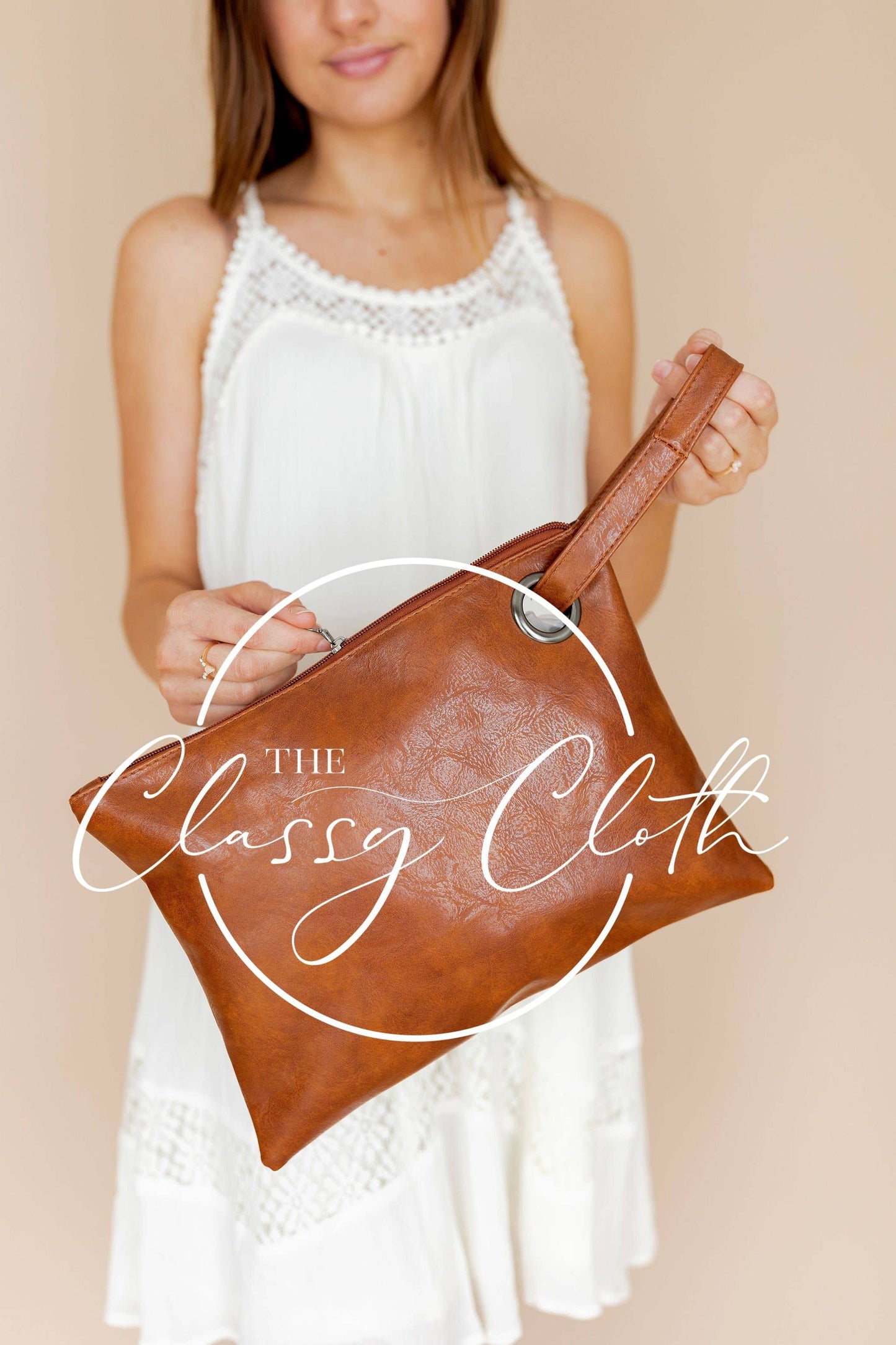 COGNAC CLUTCH