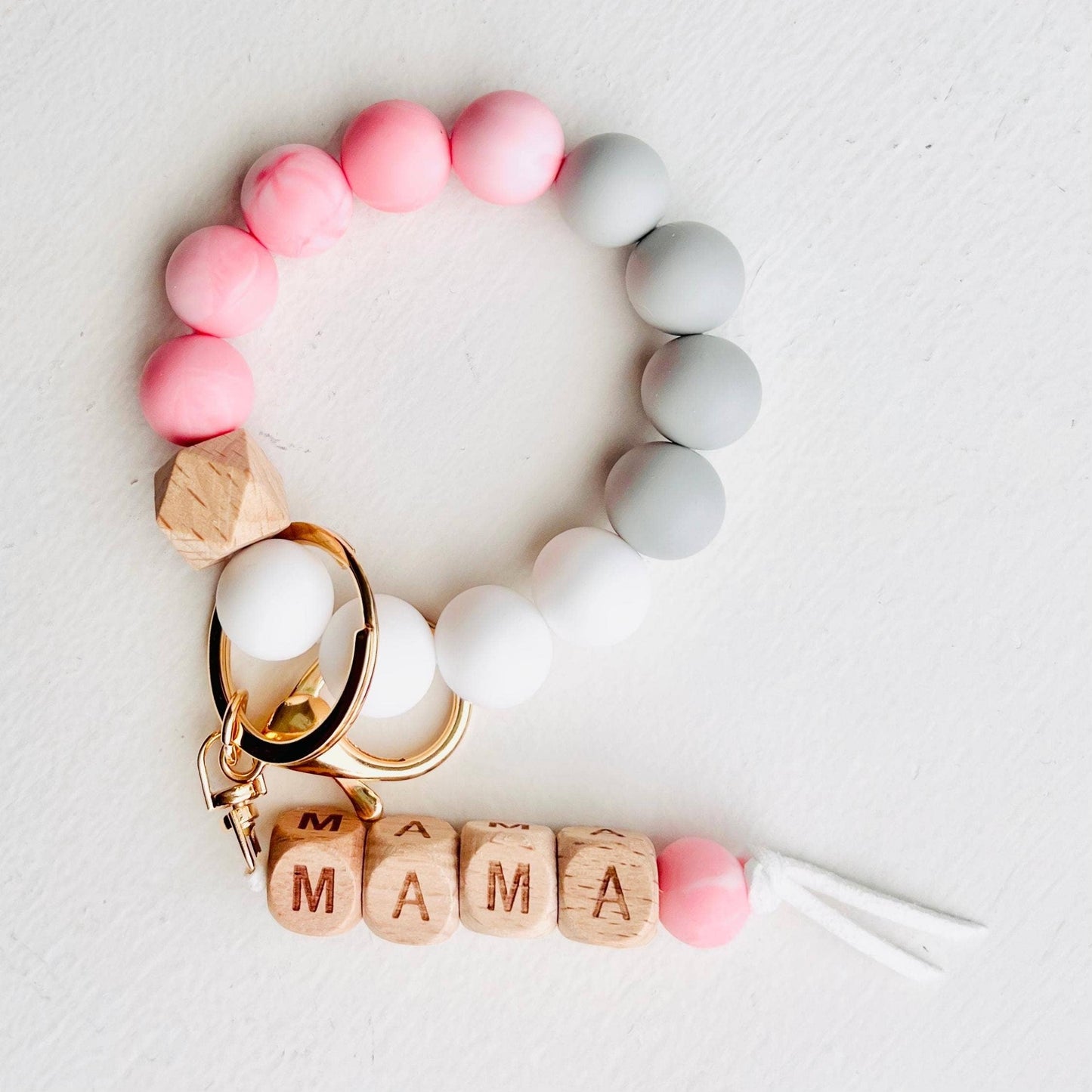 MAMA BANGLE SILICONE WRSITLET - PINK