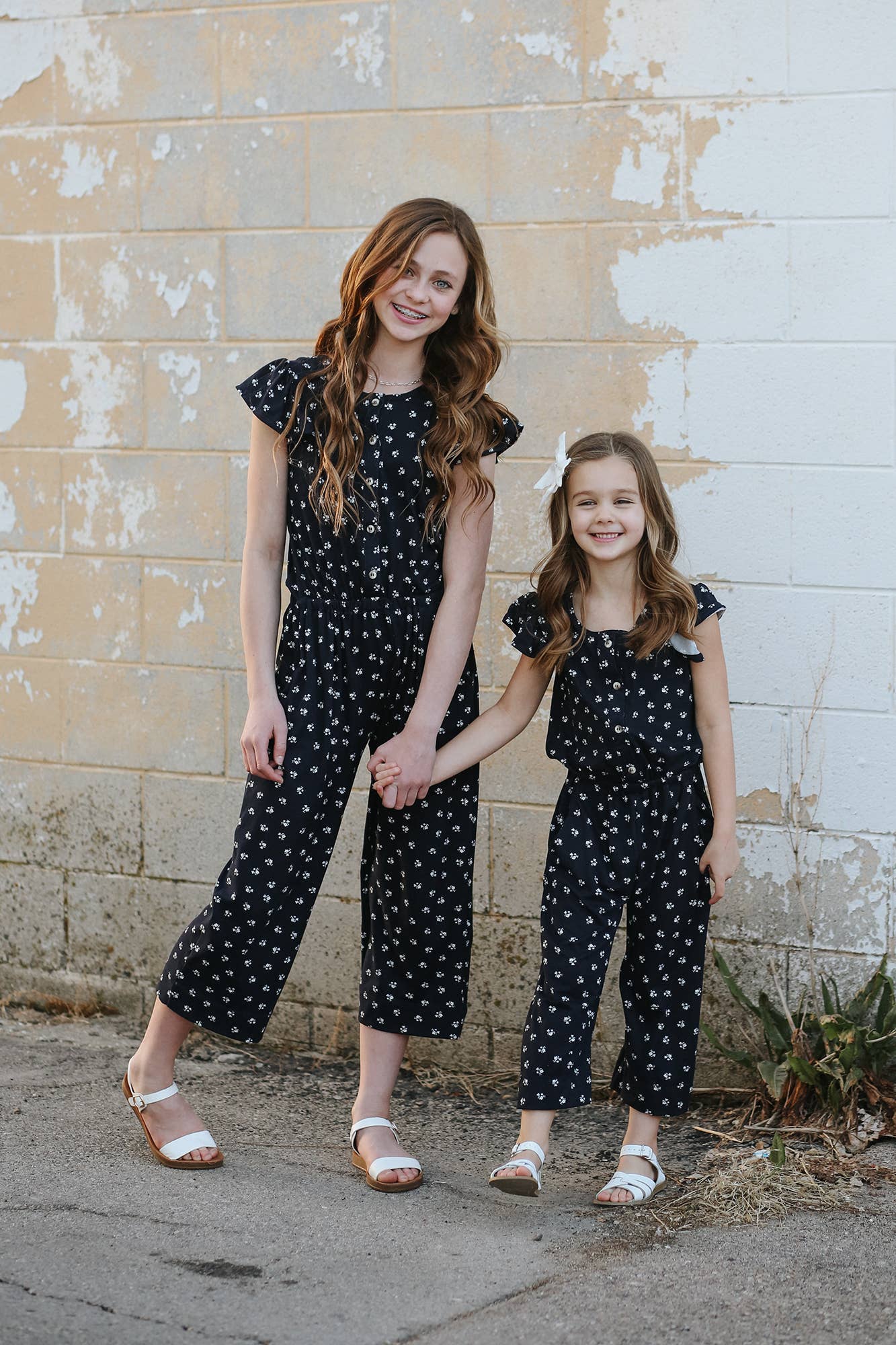 PIPPA NAVY FLORAL ROMPER