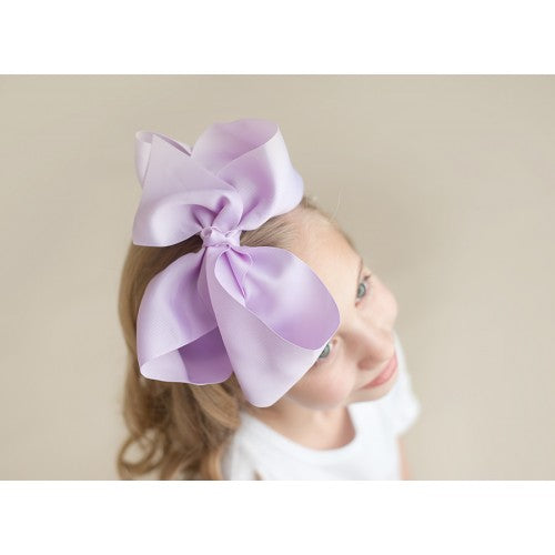 HAIR BOW - LILAC