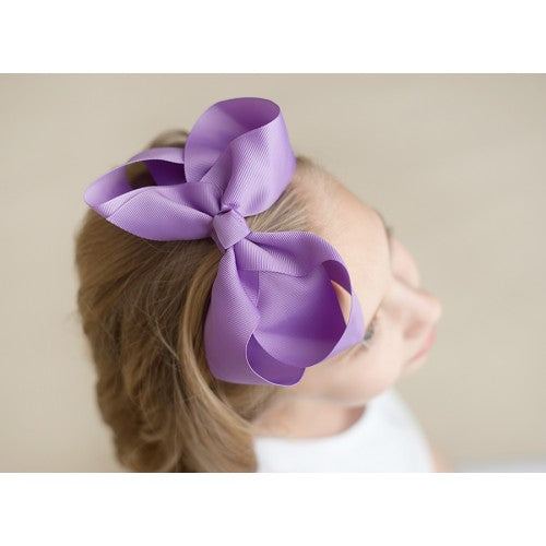 HAIR BOW - PAISLEY