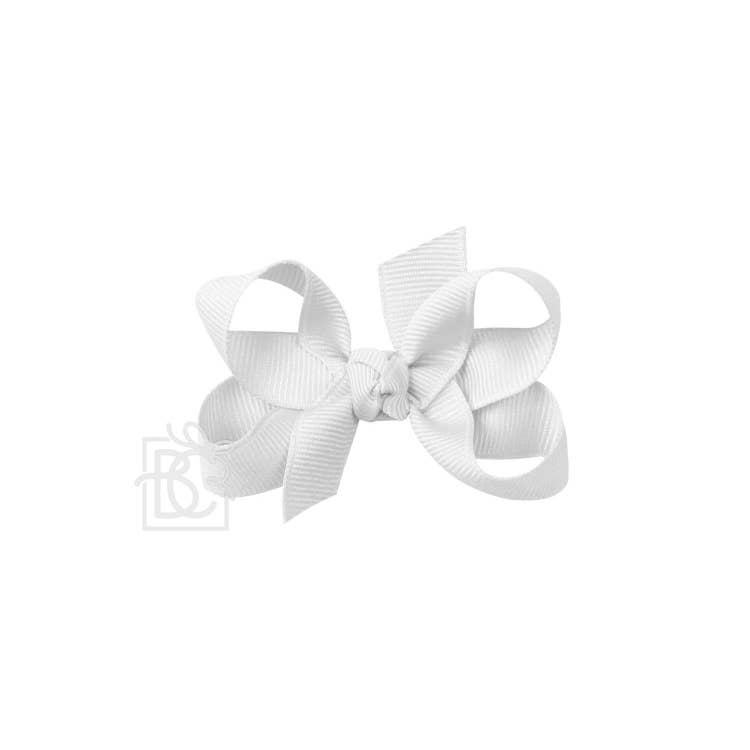SIGNATURE WHITE HAIR BOW
