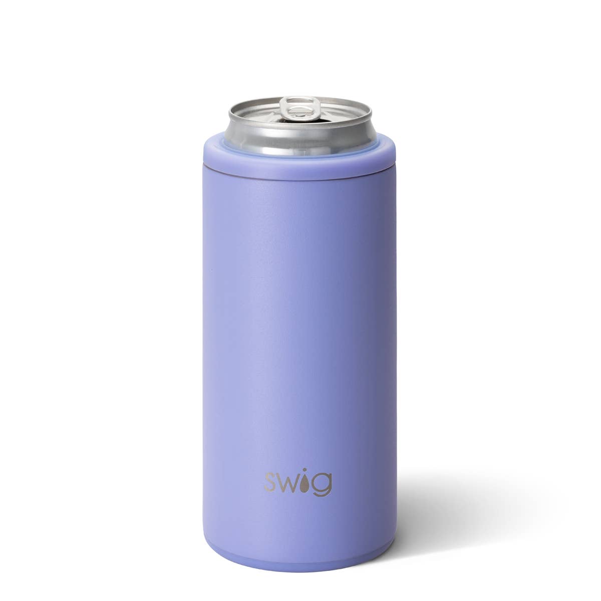 Matte Hydrangea Skinny Can Cooler (12oz)