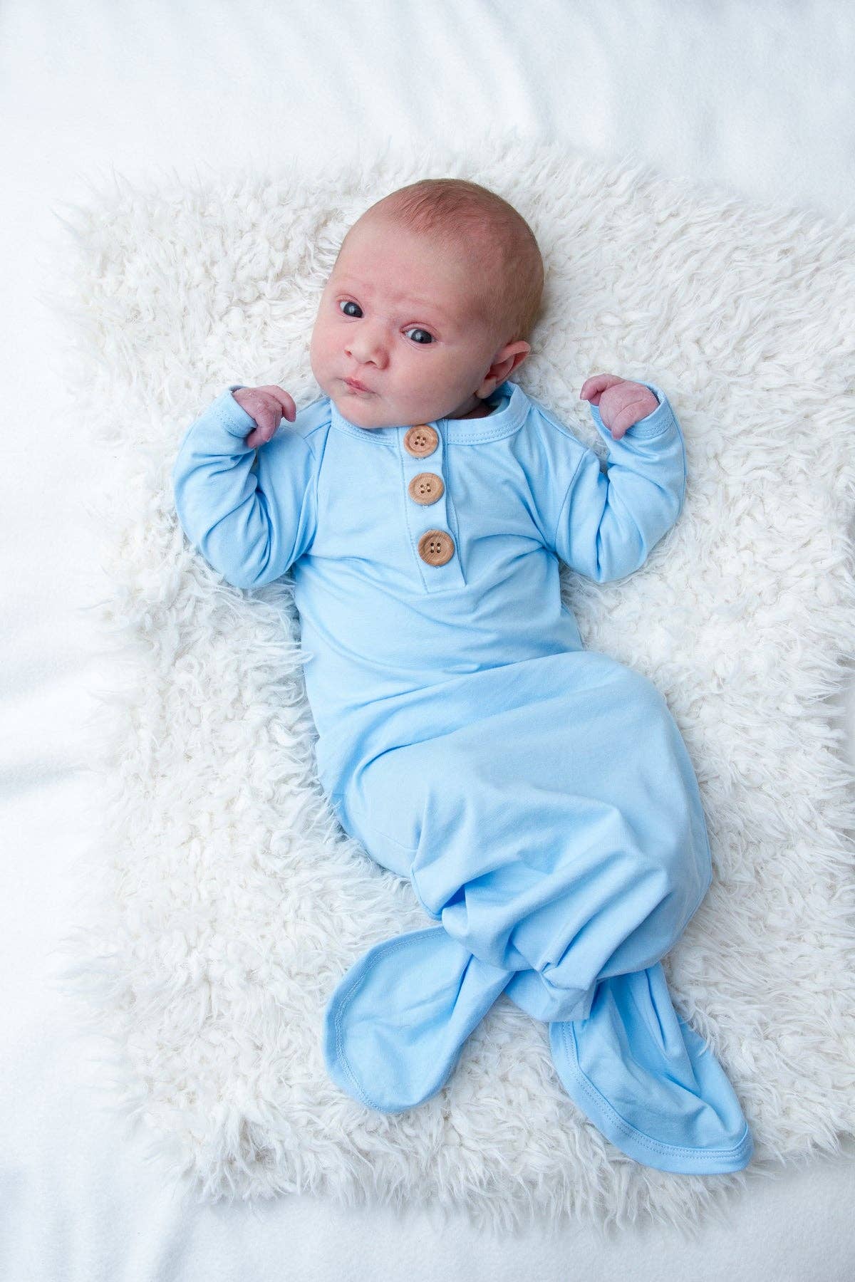 Sky Blue Knot Gown