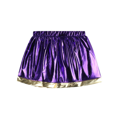 PURPLE & GOLD SKORT