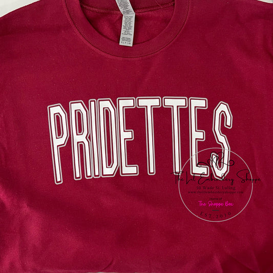 PRIDETTES SWEATSHIRT - FOAM PUFF