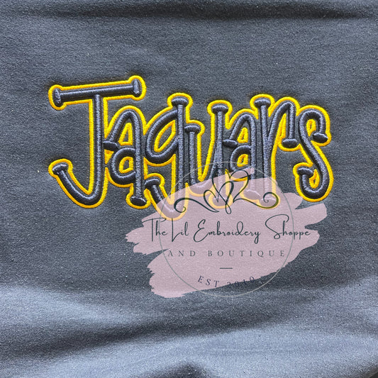 JAGUARS 3d puff SWEATSHIRT