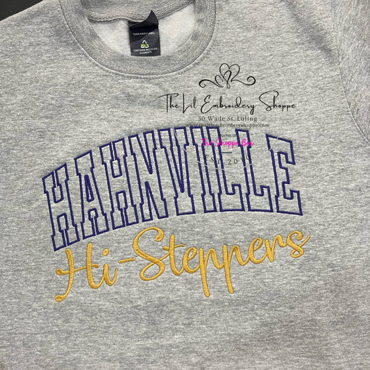 HAHNVILLE {team/mascot} SWEATSHIRT