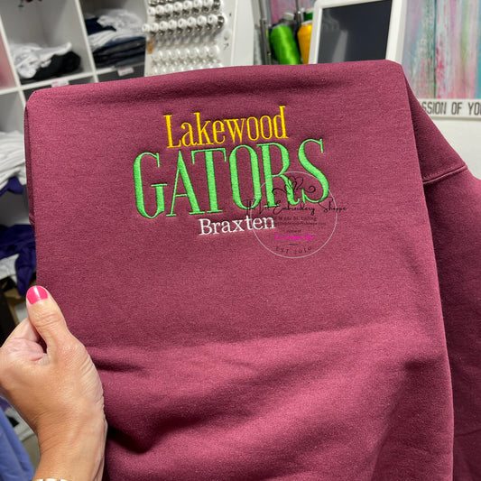 LAKEWOOD GATORS SWEATSHIRT