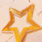 GOLD STAR SEQUIN PATCH