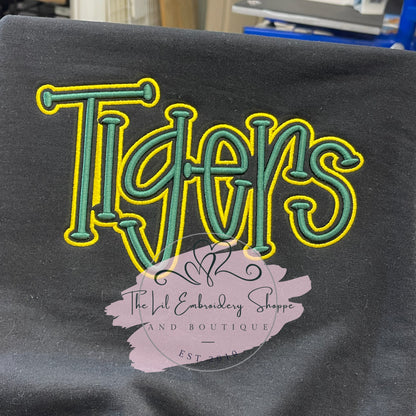 TIGERS 3d puff SWEATSHIRT