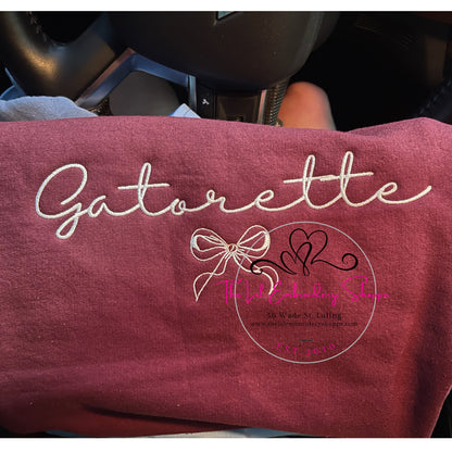 GATORETTE (BOW) SWEATSHIRT