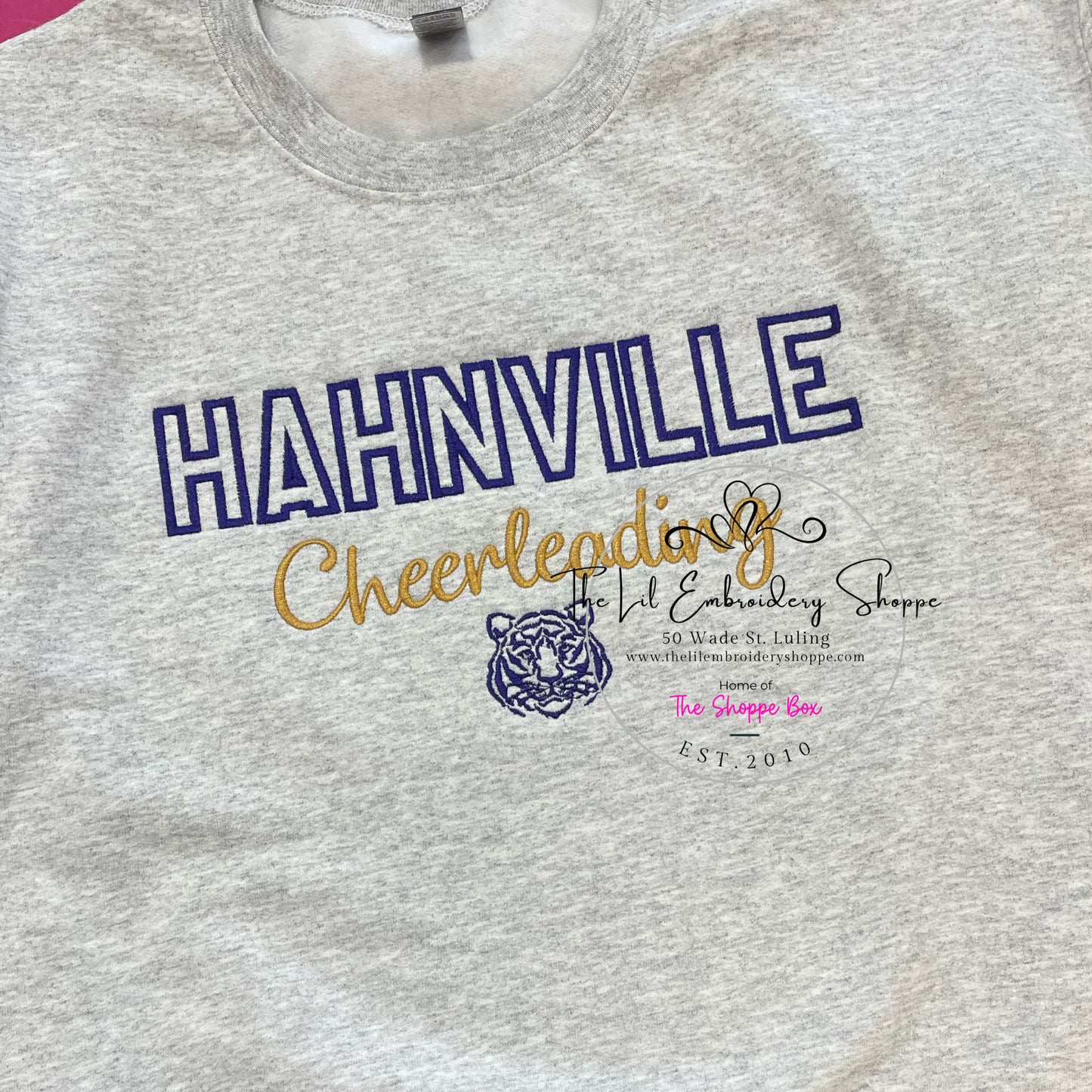 HAHNVILLE CHEERLEADING SWEATSHIRT