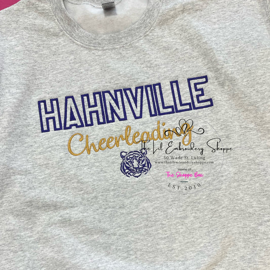 HAHNVILLE CHEERLEADING SWEATSHIRT