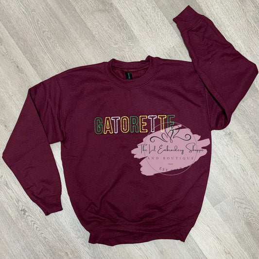 GATORETTE {HOLLYWOOD LIGHTS} SWEATSHIRT
