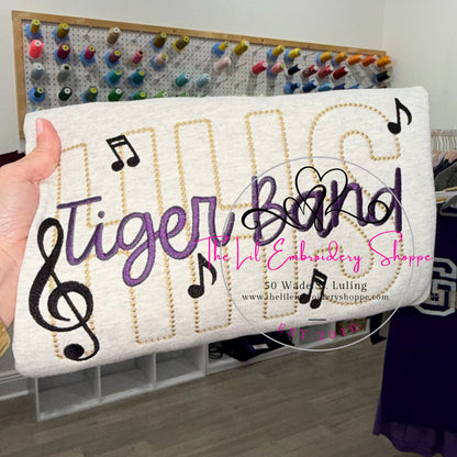 HHS (Hollywood Lights) TIGER BAND SWEATSHIRT