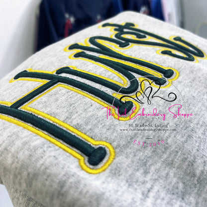 HURST 3d puff SWEATSHIRT