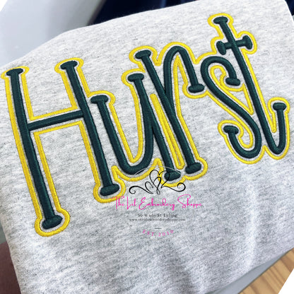 HURST 3d puff SWEATSHIRT