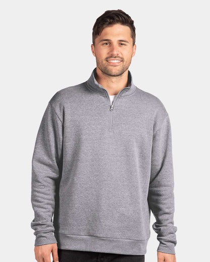 NEXT LEVEL FLEECE QUARTER ZIP - STYLE 9643