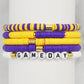 PURPLE & GOLD GAMEDAY STACK