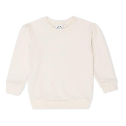 PUFF SLEEVE SWEATSHIRT