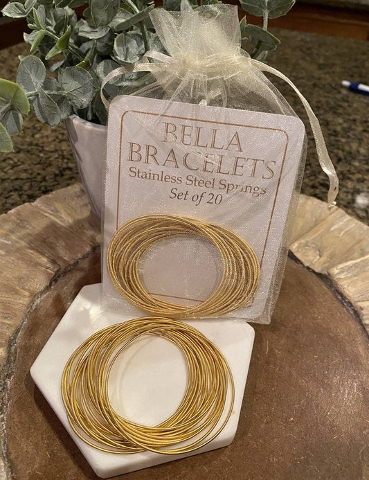 BELLA BRACELETS - set of 20
