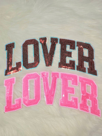 LOVER - SEQUIN PATCH