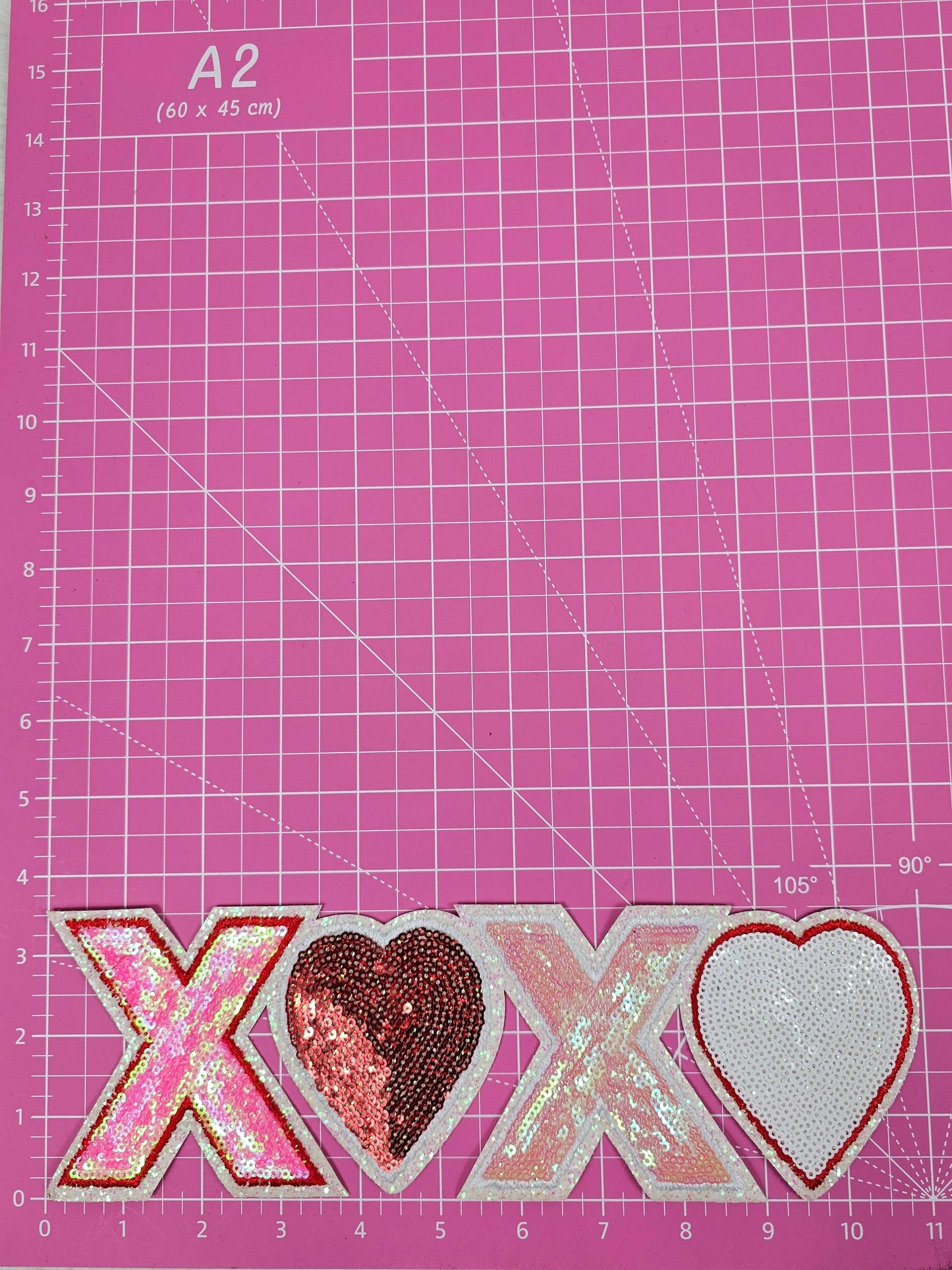 XOXO SEQUIN PATCH