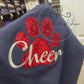 PAW {sequin applique} CHEER SWEATSHIRT