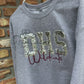 DHS {sequin applique} WILDCATS SWEATSHIRT