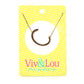 GOLD INITIAL NECKLACE
