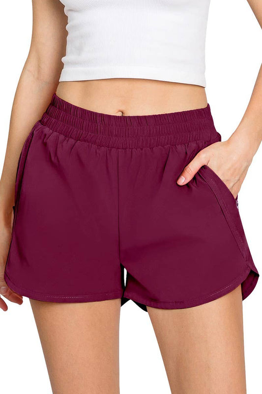 ZIPPER POCKET DETAILED CASUAL SHORT PANTS