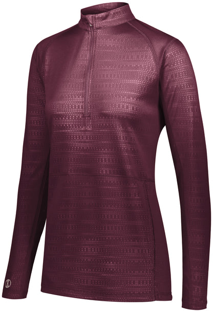 HOLLOWAY LADIES CONVERGE 1/4 ZIP PULLOVER
