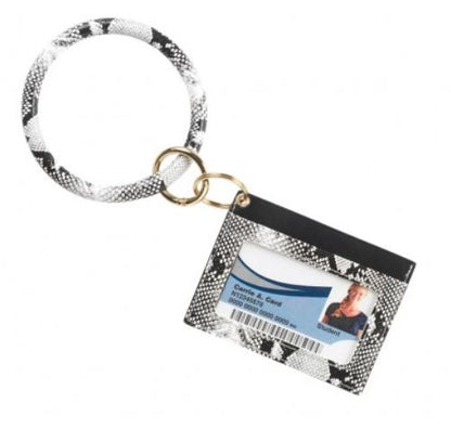 CARD HOLDER KEYCHAIN BRACELET