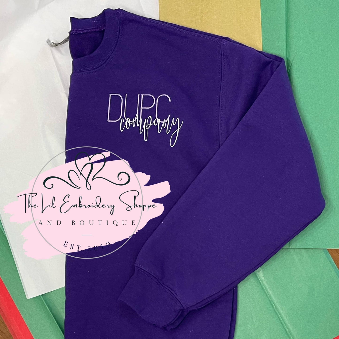 DUPC COMPANY POCKET SWEATSHIRT