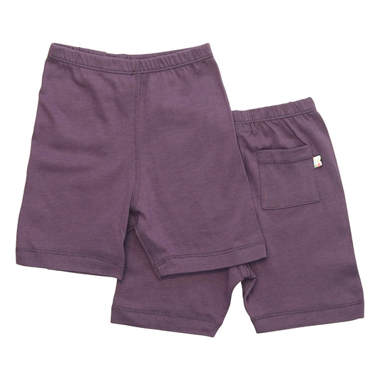 COMFY SHORTS - EGGPLANT