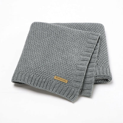 KNIT BABY BLANKET