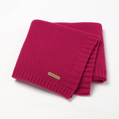 KNIT BABY BLANKET