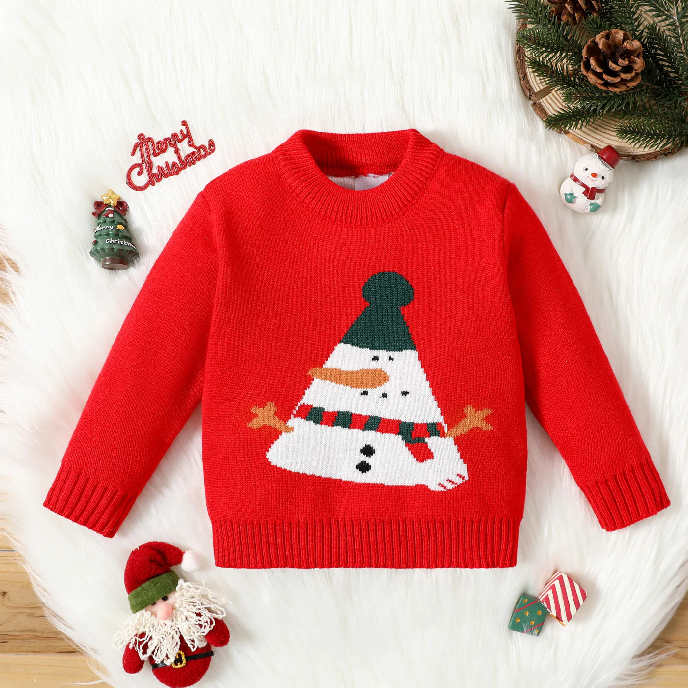 SNOWMAN CHRISTMAS SWEATER