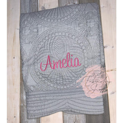 QUILTED BABY BLANKET